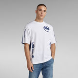 G-Star RAW® Boxy T-Shirt Sobiru Graphic Meerkleurig