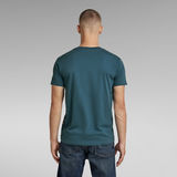 G-Star RAW® GS RAW T-Shirt Mittelblau