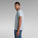 G-Star RAW® Logo Base T-Shirt Mittelblau