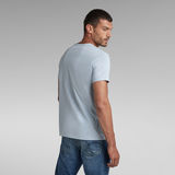 G-Star RAW® Logo Base T-Shirt Mittelblau