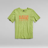 G-Star RAW® Originals Label T-Shirt Grün