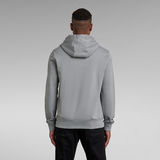 G-Star RAW® Originals Logo GR Hooded Sweater Gris