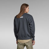 G-Star RAW® Core Oversized Sweatshirt Mittelblau