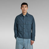 G-Star RAW® Pocketony Service Overshirt Midden blauw