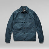 G-Star RAW® Pocketony Service Overshirt Midden blauw