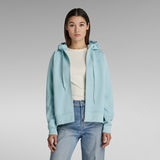 G-Star RAW® Premium Core 2.0 Hooded Zip Through Sweatshirt Hellblau
