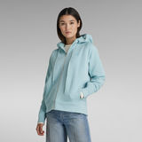G-Star RAW® Premium Core 2.0 Hooded Zip Through Sweatshirt Hellblau