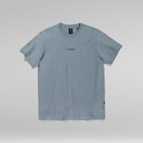G-Star RAW® T-shirt Center Logo Loose Bleu clair