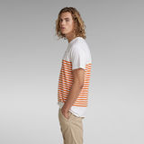 G-Star RAW® Placed Stripe Graphic T-Shirt Mehrfarbig