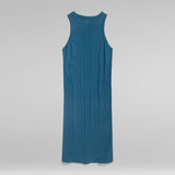G-Star RAW® Engineered Rib Tank Dress Medium blue