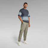 G-Star RAW® Boxy Printed Stripe T-Shirt Mittelblau