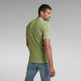 G-Star RAW® Dunda Slim Stripe Poloshirt Grün