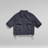 G-Star RAW® Cropped Field Shirt Midden blauw