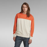 G-Star RAW® Oversized Sweater Color Block Meerkleurig