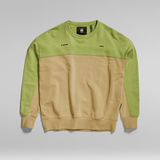 G-Star RAW® Color Block Oversized Sweater Meerkleurig