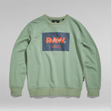 G-Star RAW® Originals Logo Sweater Light blue