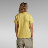 G-Star RAW® T-Shirt Premium Core 2.0 Geel