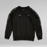 G-Star RAW® Tape Raglan Sweater Black