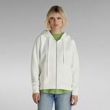 G-Star RAW® Premium Core 2.0 Hooded Zip Through Sweatshirt Weiß