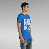 G-Star RAW® Graphic 12 T-Shirt Medium blue