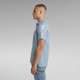 G-Star RAW® Tape Poloshirt Hellblau