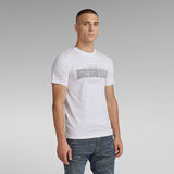 G-Star RAW® RAW Graphic Slim T-Shirt Weiß