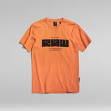 G-Star RAW® RAW Graphic Slim T-Shirt Orange