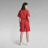 G-Star RAW® Baseball Graphic Playsuit Red