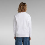 G-Star RAW® T-shirt à manches longues Raglan Blanc