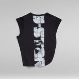 G-Star RAW® GSRAW Knotted Top Black