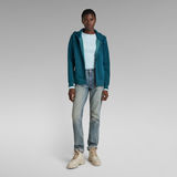 G-Star RAW® Premium Core 2.0 Hooded Zip Through Sweater ミディアムブルー