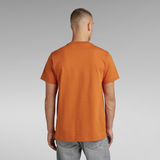 G-Star RAW® T-shirt Center Logo Loose Orange