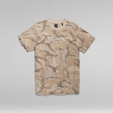 G-Star RAW® T-shirt Camo Allover Loose Multi couleur