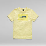 G-Star RAW® T-Shirt RAW HD Jaune