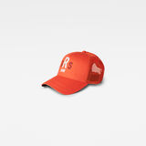 G-Star RAW® Baseball Trucker Cap Embro Artwork Rood