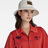 G-Star RAW® Bucket Hat Knitted White