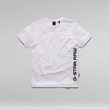 G-Star RAW® T-shirt Side Logo Blanc