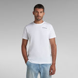 G-Star RAW® Logo Base T-Shirt Weiß