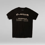 G-Star RAW® Camiseta Originals Negro