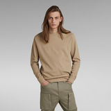 G-Star RAW® Lightweight Raglan Sweater Beige