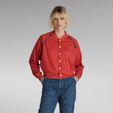 G-Star RAW® T-shirt à manches longues Bomber Rouge