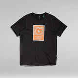 G-Star RAW® Boxed High Density Graphic T-Shirt Schwarz