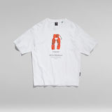 G-Star RAW® Archive Print Boxy T-Shirt Mehrfarbig