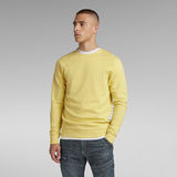 G-Star RAW® Lightweight Raglan Sweater Geel