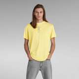 G-Star RAW® Lash Back Graphic T-Shirt Yellow