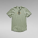 G-Star RAW® T-Shirt Lash Back Graphic Lichtblauw