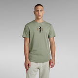 G-Star RAW® Lash Back Graphic T-Shirt Hellblau