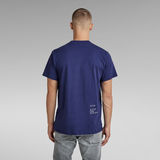 G-Star RAW® Multi Graphic Loose T-Shirt Medium blue