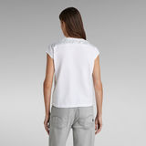 G-Star RAW® Loose Top Sports Back Graphic Wit