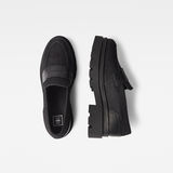 G-Star RAW® Naval Denim Loafer Black both shoes